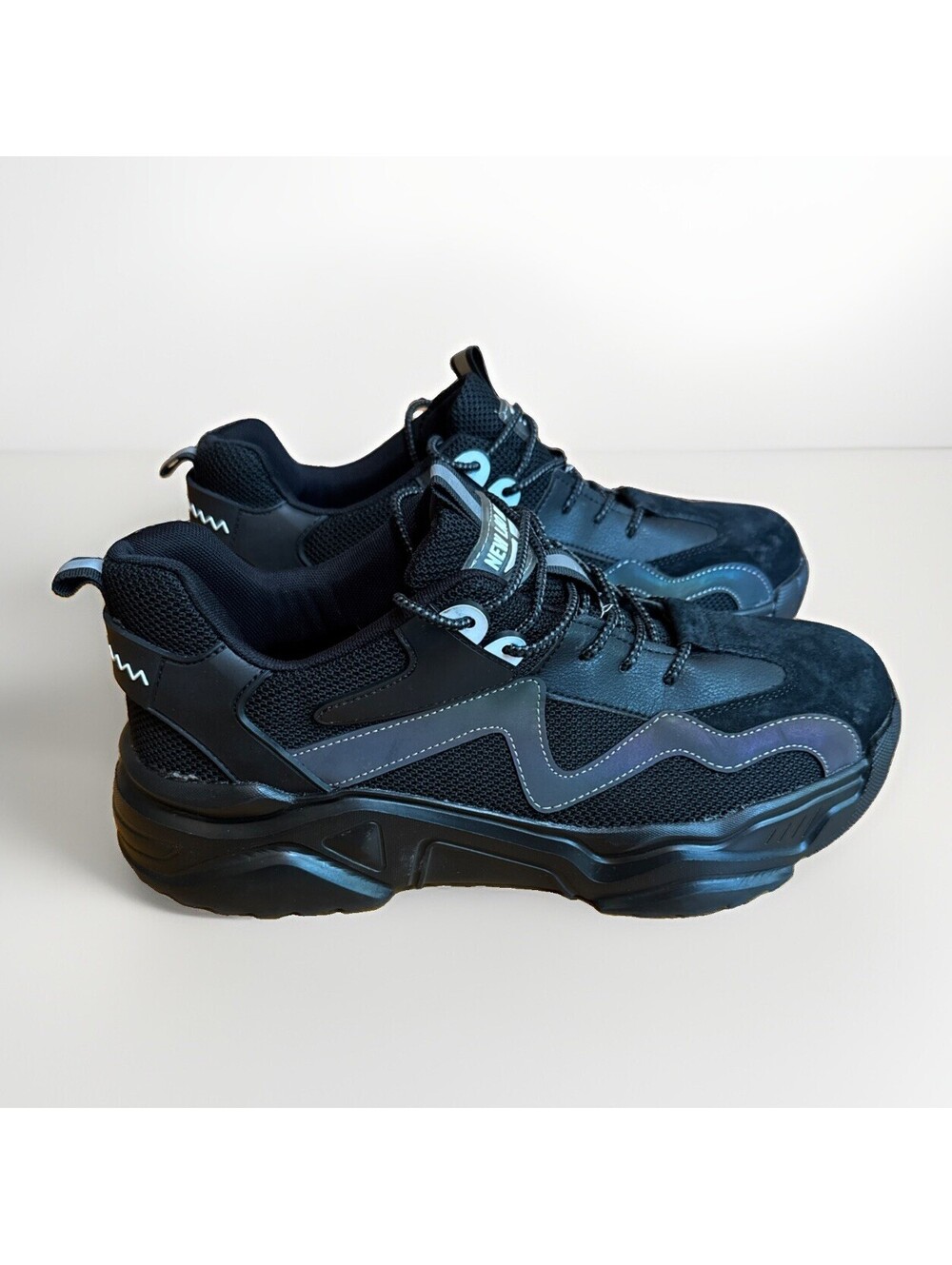Excellent Pre Owned NEW LAO BAO Steel Toe Safety Sneakers Work Shoes Size 13.5